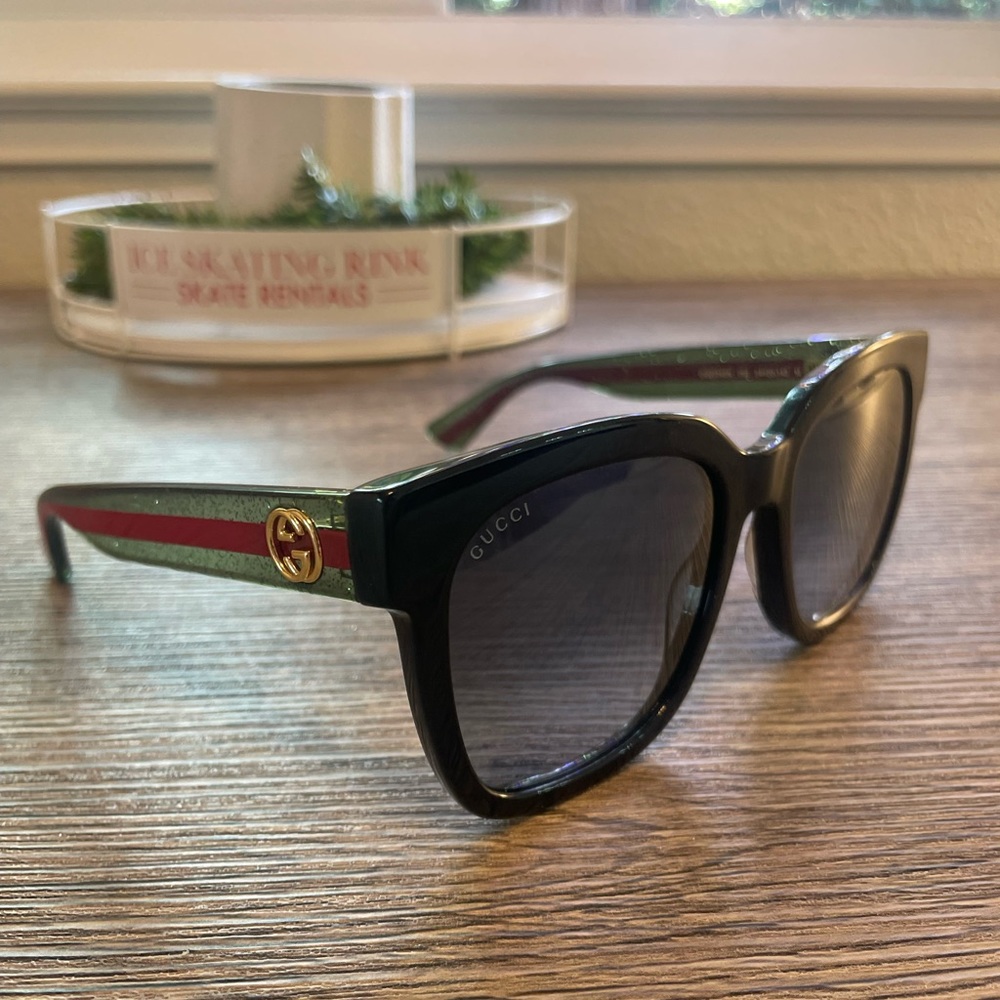 Gucci GG0034S col 002 urban pop square sunglasses